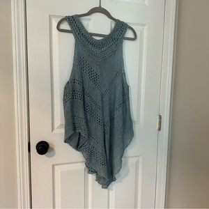 Free people crochet tunic